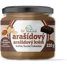 Dr.Natural Arašídový krém s hořkou čokoládou 220 g