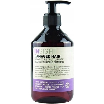 Insight Damaged Hair Restructurizing Shampoo posilujúci šampón pre poškodené vlasy 400 ml