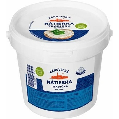 Bánovecká nátierka natur MILSY 1kg