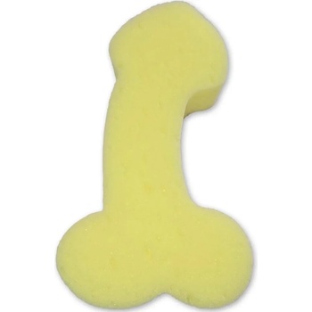 Гъба за баня с пенис форма, закачлив ефект - Penis Sponge Yellow (D-244790)