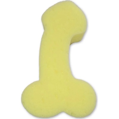 Гъба за баня с пенис форма, закачлив ефект - Penis Sponge Yellow (D-244790)