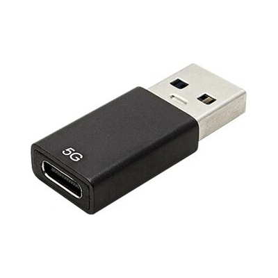 Roline 12.03.2998 USB3.0 A(M) - USB C(F) černý