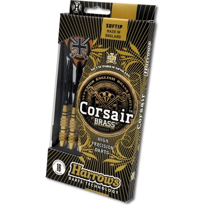 Harrows Corsair Black 16g K2