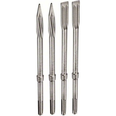Bosch 4-dielna sada samoostriacich sekáčov SDS-max 2607017368