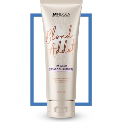 Indola Blond Addict InstaCool Shampoo blond šampon studený 250 ml