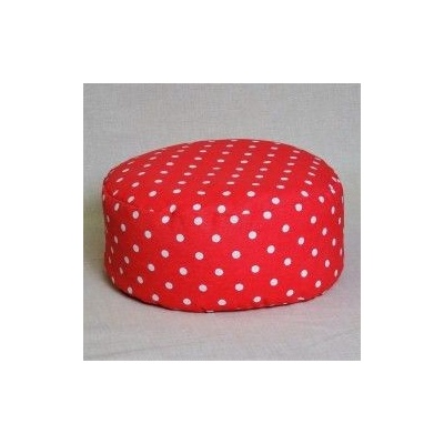 Balmy Pohankový meditační sedák 38 x 15 cm růžový puntík Pouze potah
