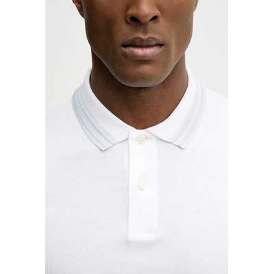 BOSS Памучна тениска с яка BOSS H-Phillipson 202 (50554529)