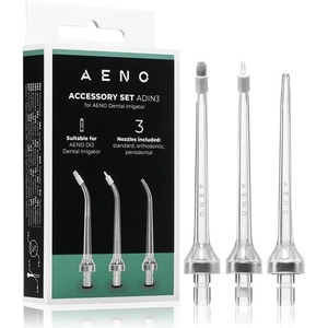 AENO Резервен накрайник за зъбен душ Aeno ADIN3 (ADI204), за зъбен душ Aeno DI3, 3бр (ADI204)