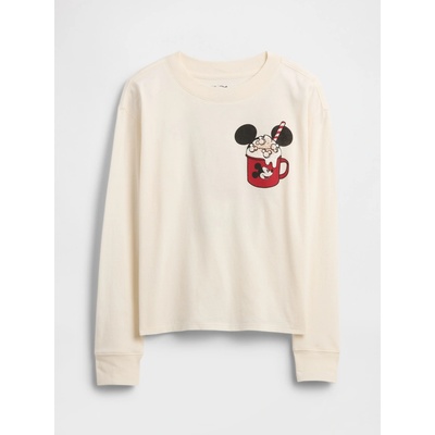 Gap & Disney detské oversize tričko Béžová