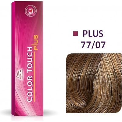Wella Professionals Color Touch Plus barva bez amoniaku 77/07 Intense Medium Blonde/Natrual Brown 60 ml