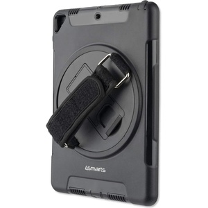 4smarts Rugged Tablet Case Grip - удароустойчив калъф за iPad 7 (2019), iPad 8 (2020) (черен)