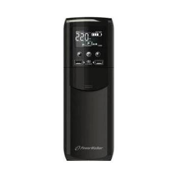 PowerWalker UPS устройство POWERWALKER VI 1000 CSW, 1000 VA, Line Interactive, черен, POWER-UPS-VI1000CSW