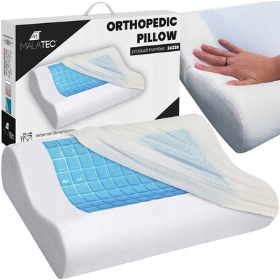 Qmed Ortopedický vankúš na spanie Premium 35x60