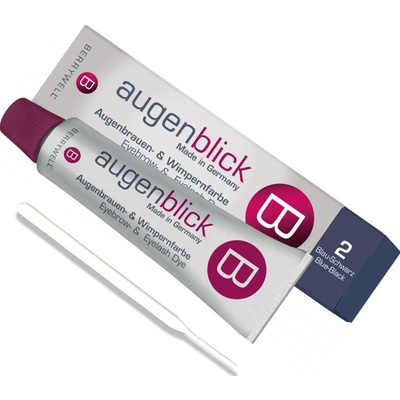 Berrywell farba na riasy a obočie 2 blue Black 15 ml