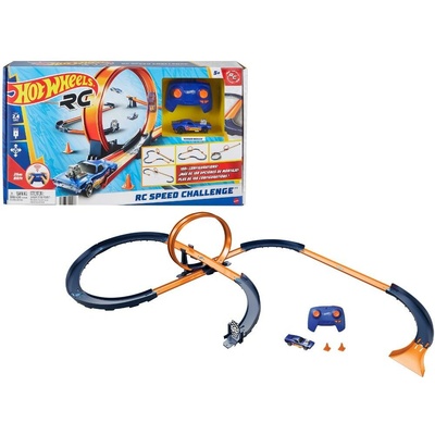 Mattel Hot Weels Set akční dráha RC na vysílačku 2,4GHz na baterie