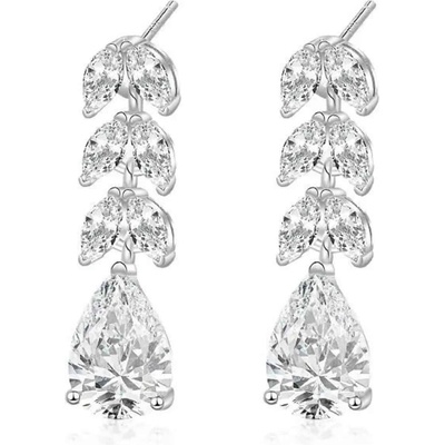 Silenti Jewelry Сребърни обеци "Усилие