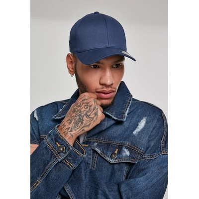Urban Classics Шапка с козирка в тъмносиньо Flexfit Organic Cotton CapUB-6277OC-00155 - Тъмносин, размер L/XL