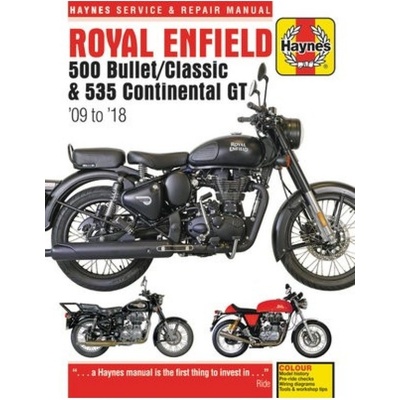 Royal Enfield Bullet and Continental GT Service a Repair Manual (2009 to 2018) Haynes Publishing Group