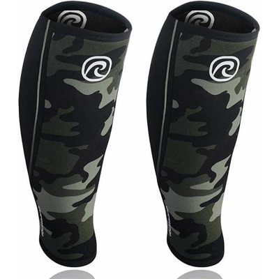 Rehband Výhodný set bandáž lýtka/holeně RX 5 mm, camo/černá