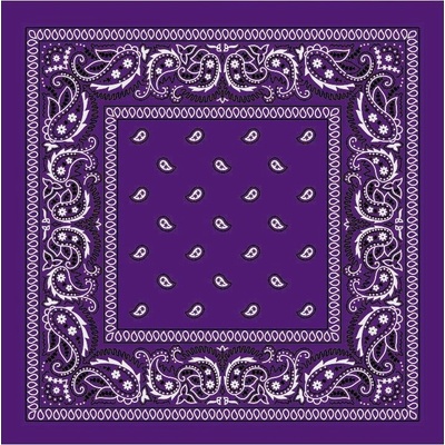 Blingstar bandana šátek Purple Fialová B166