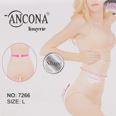 Оформяща и стягаща бикина в бяло