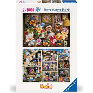 Ravensburger - Puzzle Funny Gelinis - 1 000 piese