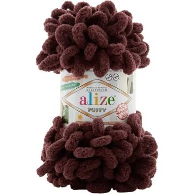 Alize Puffy 993 Kaštanová