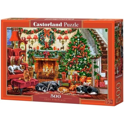 Castorland Útulný krb 500 dielov
