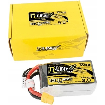 GENS ACE TATTU LIPO R-Line FPV serie 4S 1800mAh 14,8V 4S1P 120C Version 3.0