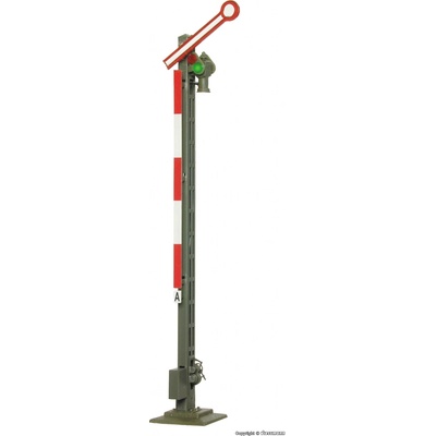 Viessmann H0 Mechanické návěstidlo, jednoramenné úzký stožár 4530