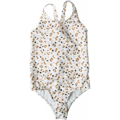 Swim Essentials Plavky s UPF + Leopard béžový