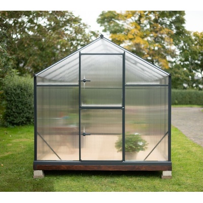 Gampre Sanus L9 polykarbonátový hliníkový skleník 290 x 290 x 225 cm antracit GA09000-A