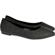 Dámske čierne baleríny Luci