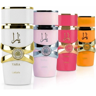 Lattafa Yara Lattafa Yara EDP 5 ml + Lattafa Yara Candy EDP 5 ml + Lattafa Yara Moi EDP 5 ml + Lattafa Yara Tous EDP 5 ml
