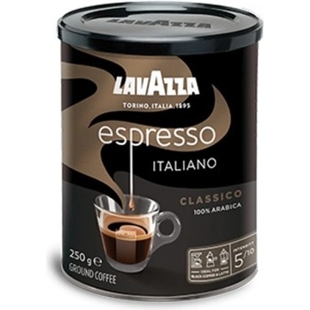 LAVAZZA Мляно кафе Lavazza Caffé ESPRESSO italiano classico тенекия 250гр