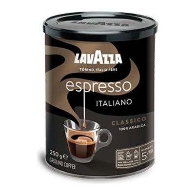 LAVAZZA Мляно кафе Lavazza Caffé ESPRESSO italiano classico тенекия 250гр