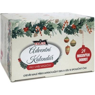 Sokol Falco Adventní kalendář pre psov a mačky 24 x 120 g