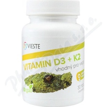 Vieste Vitamin D3+ K2 30 tablet