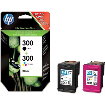 HP Оригинална глава HP COMBO PACK CN637EE, No300, 165 страници/5%, Black + Col (3015102018)