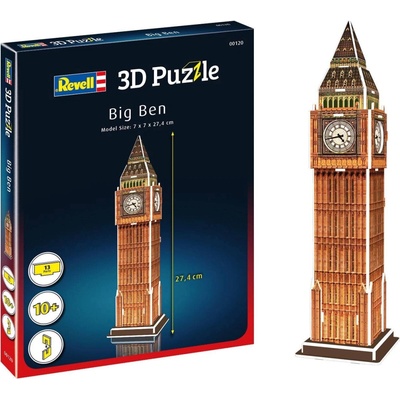Revell 3D puzzle Big Ben 13 ks – Hledejceny.cz