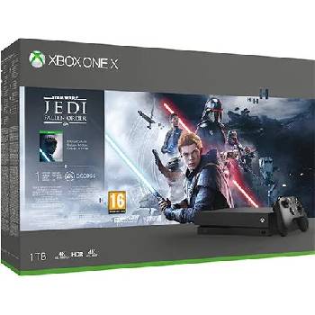 Microsoft Xbox One X 1TB + Star Wars Jedi Fallen Order Deluxe Edition