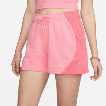 Nike Поларени къси панталони Nike Air Women's Mid-Rise Fleece Shorts - Coral Chalk