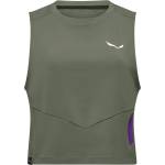 Salewa Дамски потник с широка презрамка Salewa Women's Pedroc Dry Light Tank Tank top - Faded Green - размер 42 (EU) (916-6642-0116)