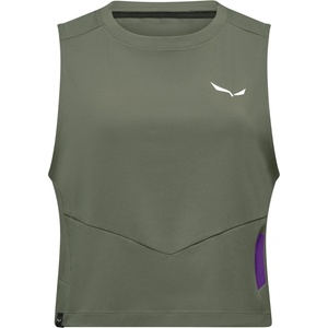 Salewa Дамски потник с широка презрамка Salewa Women's Pedroc Dry Light Tank Tank top - Faded Green - размер 42 (EU) (916-6642-0116)