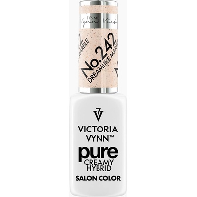 VICTORIA VYNN Hybridní gel lak PURE CREAMY HYBRID 242 Dreamlike Marble 8 ml