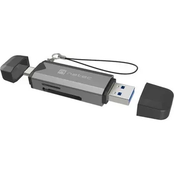 Image 1 of NATEC Аксесоар, Natec Scarab 3 USB-C/USB-A 3.2 Gen. 1 SD/Micro SD Card reader (NCZ-2262)