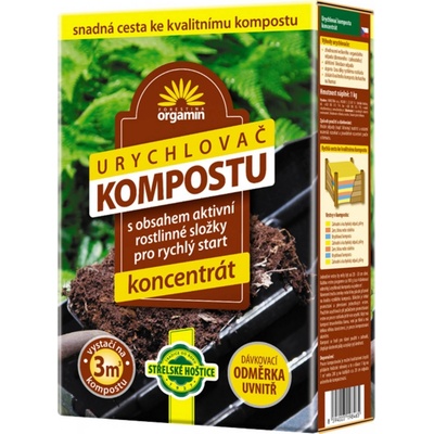 NohelGarden Urychlovač kompostů ORGAMIN koncentrovaný 1 kg