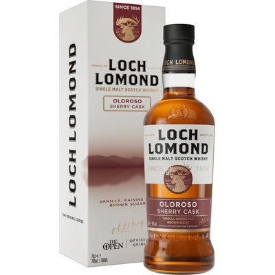 Loch Lomond Oloroso Sherry Cask 40% 0,7 l (kartón)