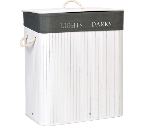 TZB Bambusový 100l Lights Dark bílo-šedý