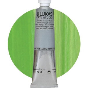LUKAS Cryl Studio АКРИЛНА боя Chrome Green Light 75 ml 1 бр (47510010)